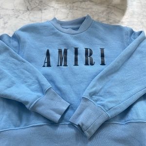 Amiri boys sweat shirt